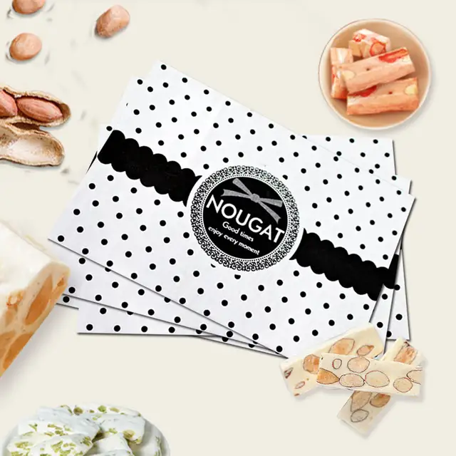 Aliexpress 500pcs Cow Nougat Wring Paper Wedding Candy 500pcs Cow Nougat Wring Paper Wedding Candy Bag Ng Wrers Food Grade Opp Varnishing Oil