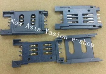 

10pcs Simcard holder, Sim card socket 6PIN 6pins Flip