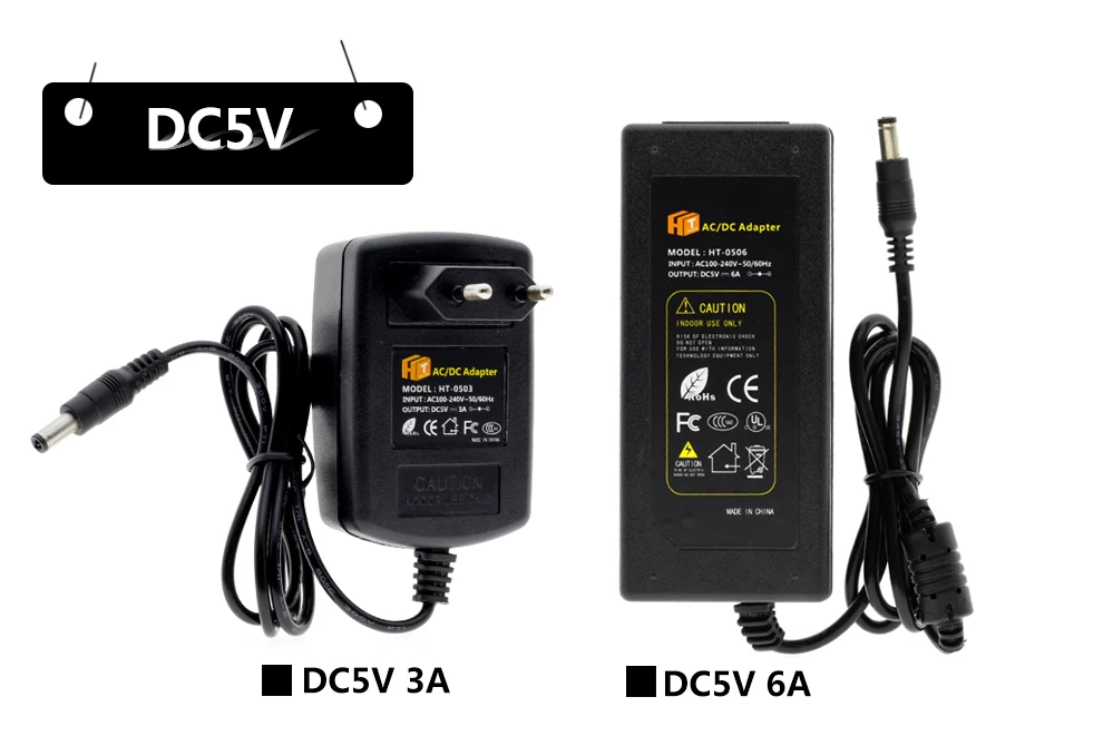 DC5V 12V 24V Светодиодный источник питания 1A 2A 3A 5A 6A 8A 10A AC100-240V трансформаторы адаптер питания конвертер для светодиодной ленты света