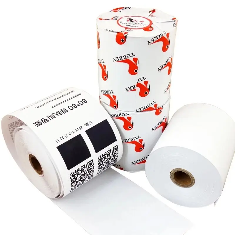 

thermal paper roll 3 1/8" x 200 feet Cash Register paper 80x80 mm Receipt Paper roll