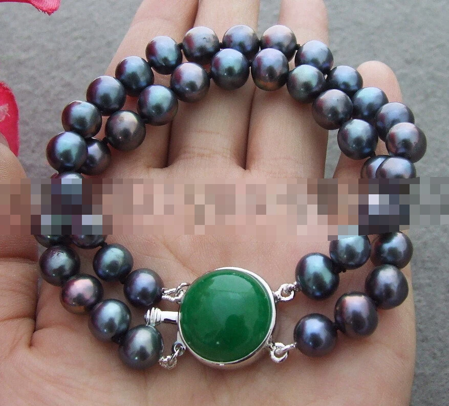 

01478 Black Pearl Bracelet