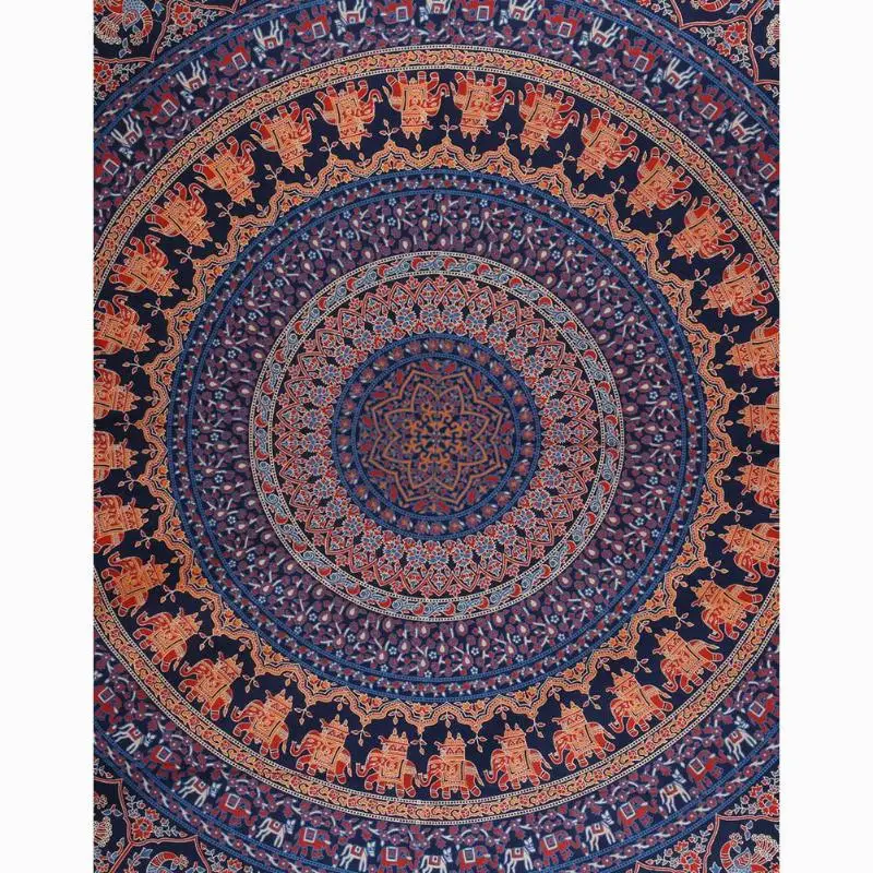 Boho геометрический принт ковер пляжный коврик для пикника спальное одеяло гобелен