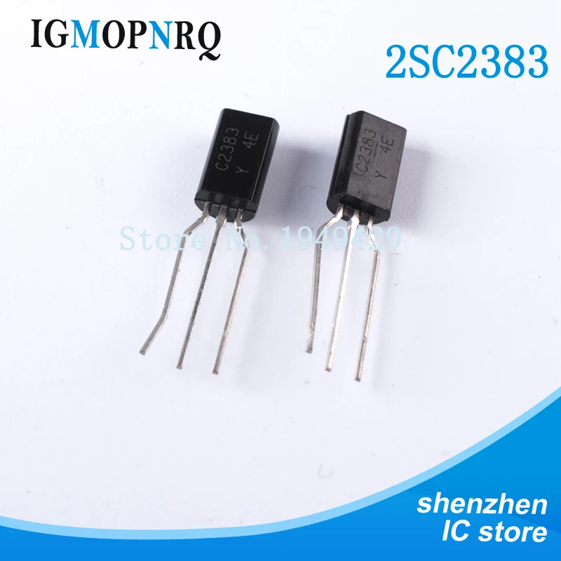 

50PCS/Lot C2383 2SC2383 2SC2383Y 2SC2383-Y Audio Power Triode TO-92