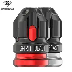 SPIRIT BEAST аксессуары для мотоциклов шиномонтажный мундштук Украшения ЧПУ мотоцикл Скутер велосипед ATV мотокроссная покрышка газовая крышка