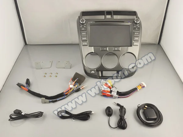 Cheap 8" Android 9.0 OS Car DVD Multimedia GPS Radio for Honda City 2008 2009 2010 2011 2012 2013 Ballade 2008-2013 City S 2008-2013 4