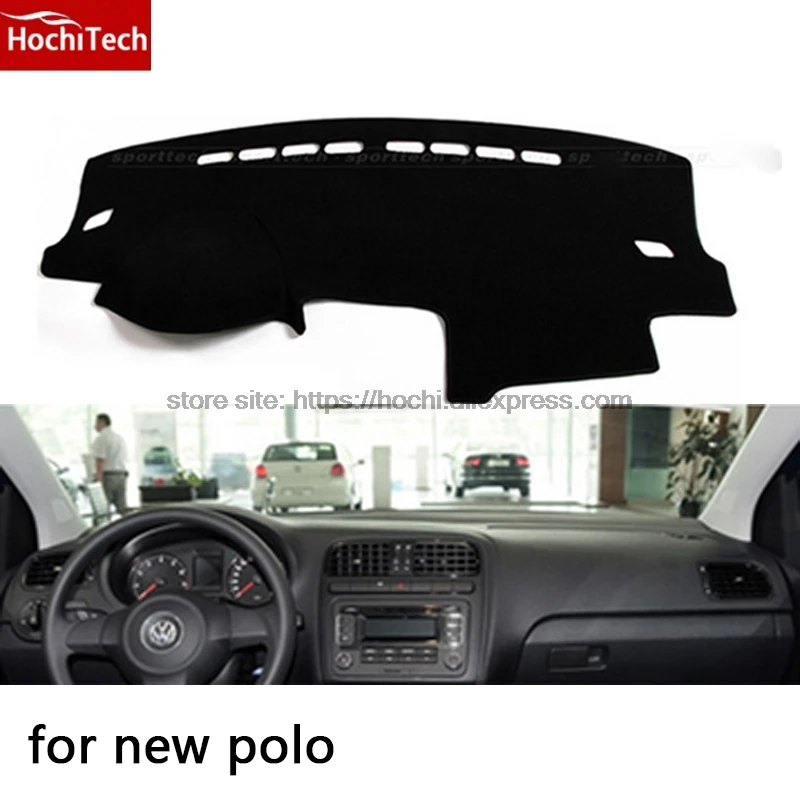Коврик HochiTech для приборной панели Volkswagen Polo защитная накладка абажур подушка