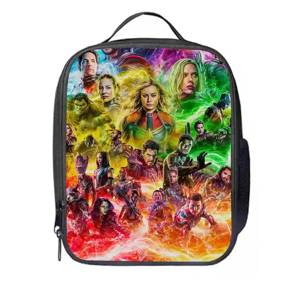 Endgame сумка для ланча с животными, индивидуальный дракон, аниме, для женщин и мужчин, подростков, мальчиков и девочек, детский школьный изолированный охладитель, сумка-тоут - Цвет: O
