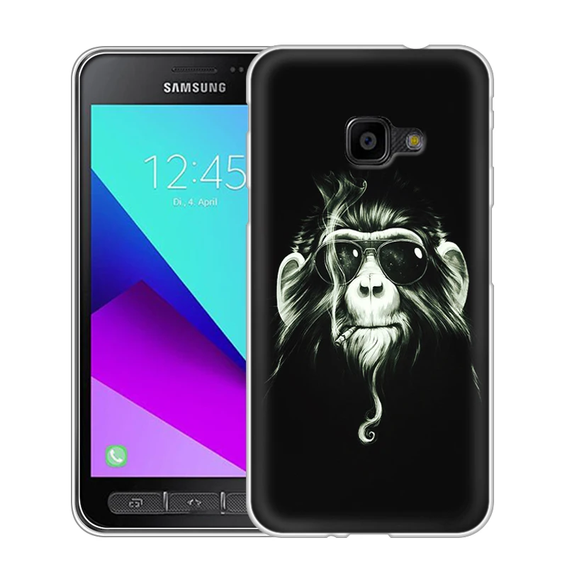 Телефонный чехол EiiMoo для Samsung Galaxy XCover 4 G390 G390F силиконовая задняя крышка X