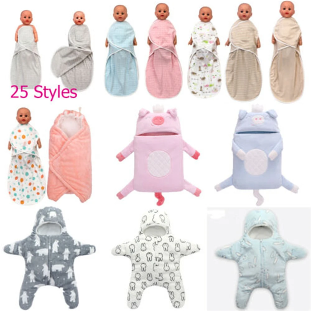 

Baby Soft Sleeping Bag Star Strollers Bed Blanket Swaddle Winer Baby Sleep Sack