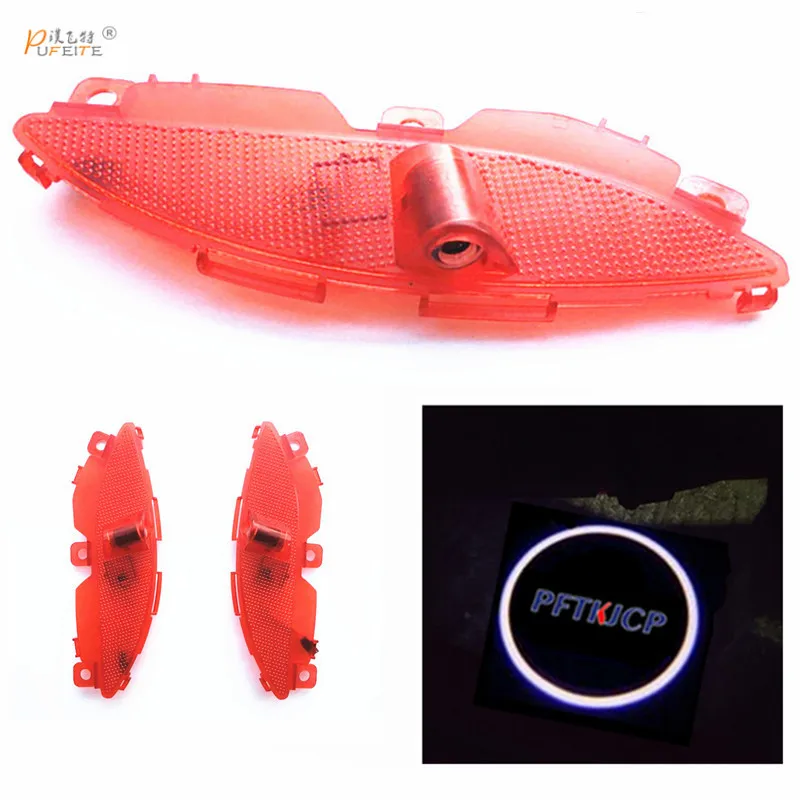 

2pc LED car Ghost Shadow logo laser Light For HYUNDAI for Santa Fe(2013-2015) Courtesy door decoration Light car door light