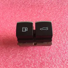 Novo Chrome Gás Do Tanque de Combustível Interruptor de Botão de Liberação do Tronco 3C0959903 para VW JETTA Passat CC EOS