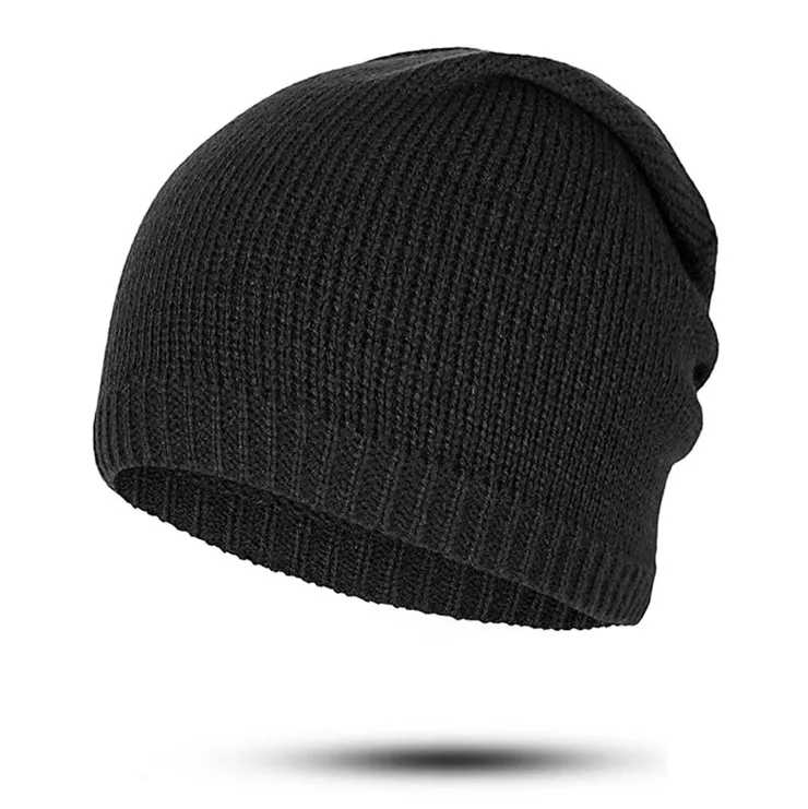 CANCHANGE новая зимняя шапка Для женщин Мягкий Вязание головные уборы Skullies Beanies однотонные теплые CottonFemale модные стразы Кепки Шапка-бини - Цвет: P