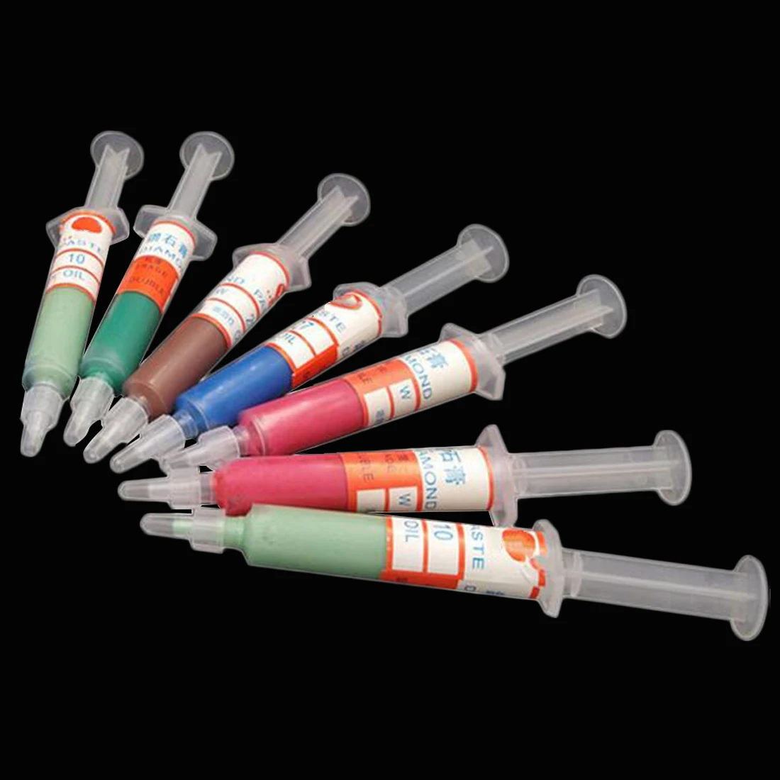 

Polishing Lapping Paste Power Tool Diamond Compound Syringes Optional Micron Glass Metal Jade Grinding Polishing Abrasive Tools