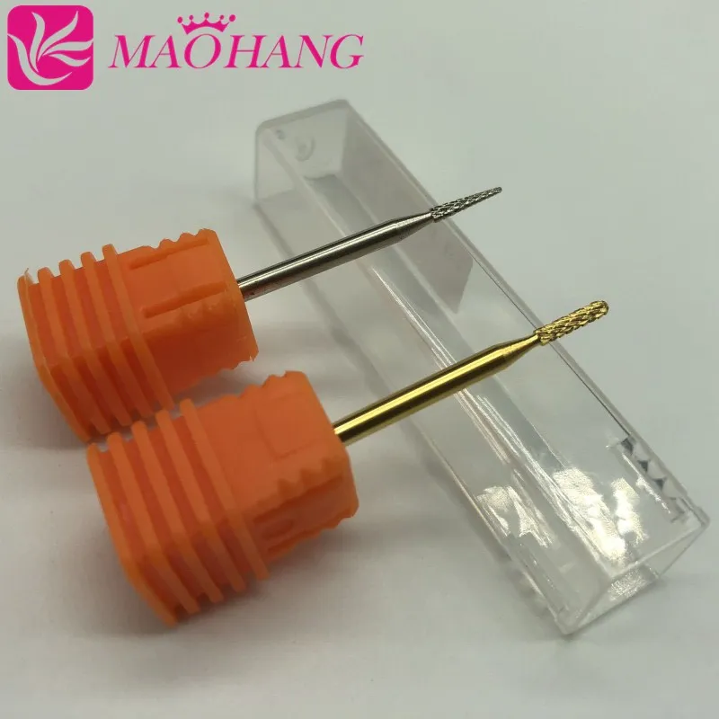 MAOHANG Pro твердосплавная режущая насадка на буровую головку для электрической дрели пилка для маникюра Инструменты Уход за кутикулой наращивание ногтей
