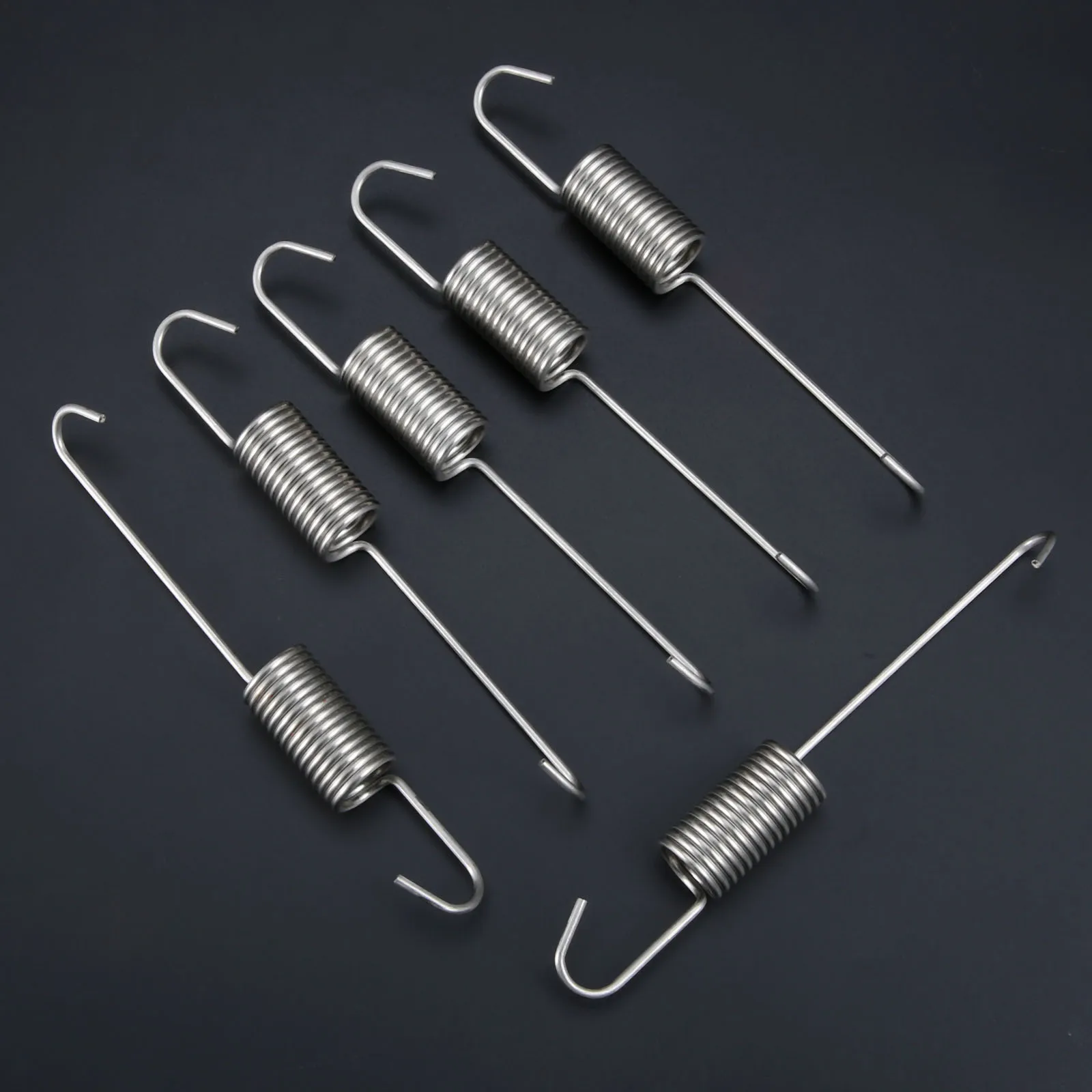 

6Pcs 12002773 Silver Metal Spring Washer Spring Set Tool Parts Spring Durable Hand Tools Pressure Spring Coil