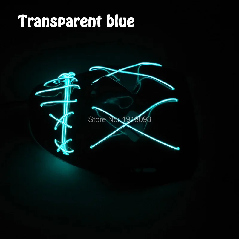 transparent blue