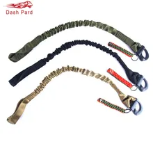 Длина 55 см эластичный Резиновый Ремешок Веревка безопасности речной бегун тактический быстрый выпуск талии быстро повесить ремешки с пряжкой Paracord
