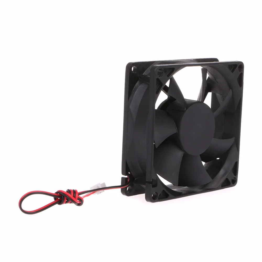 12V Cooler Fan for PC 2-Pin 80x80x25mm Computer CPU System Heatsink Brushless Cooling Fan 8025 Whosale&Dropship