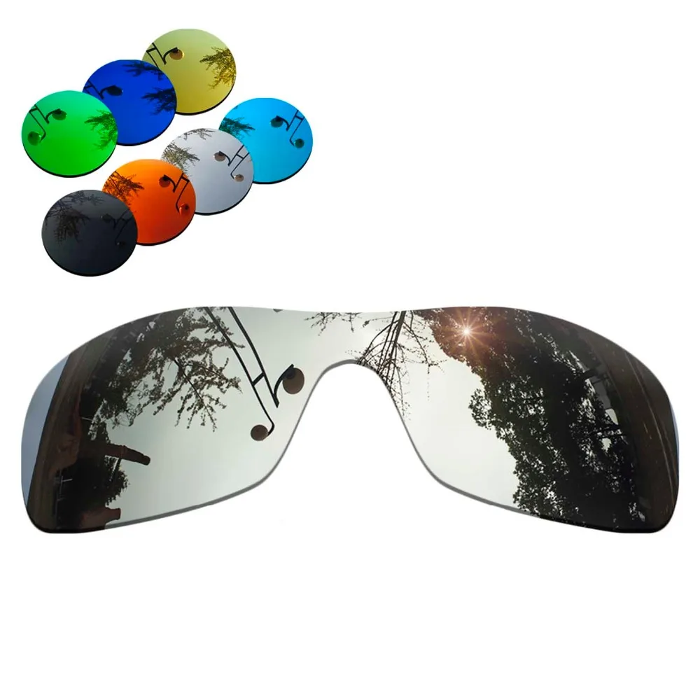Точно вырезанные поляризованные Сменные линзы для солнцезащитных очков Antix хромированное зеркальное покрытие выбор цвета