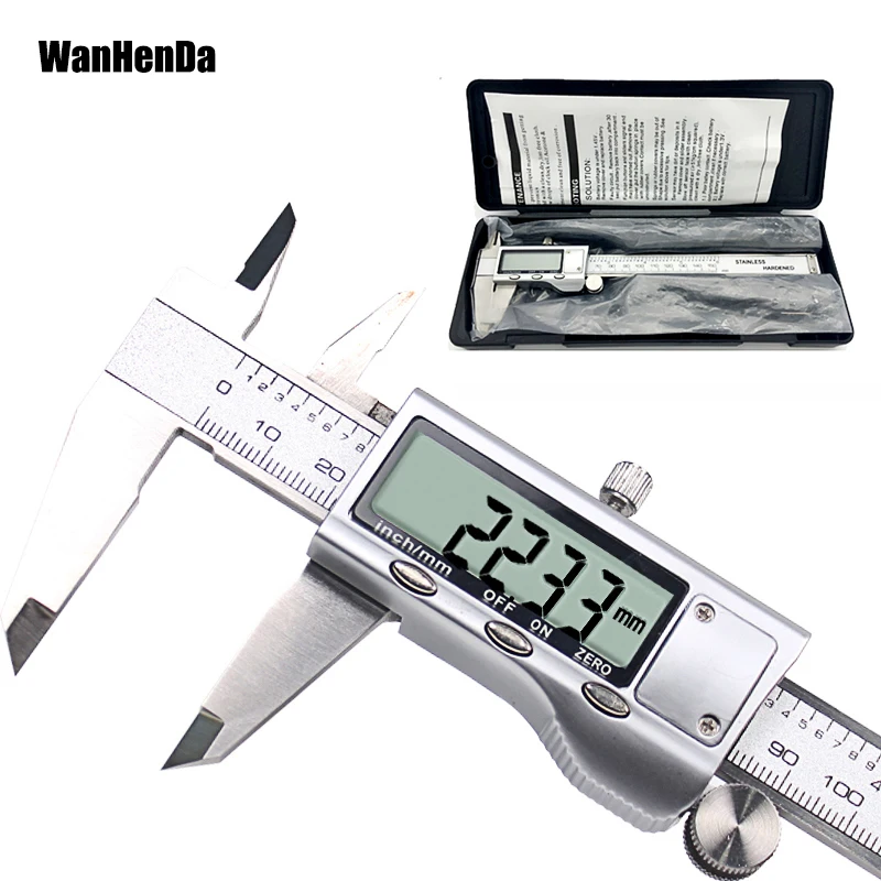 Metal digital caliper 6 Inch 150mm Stainless Steel Electronic Digital