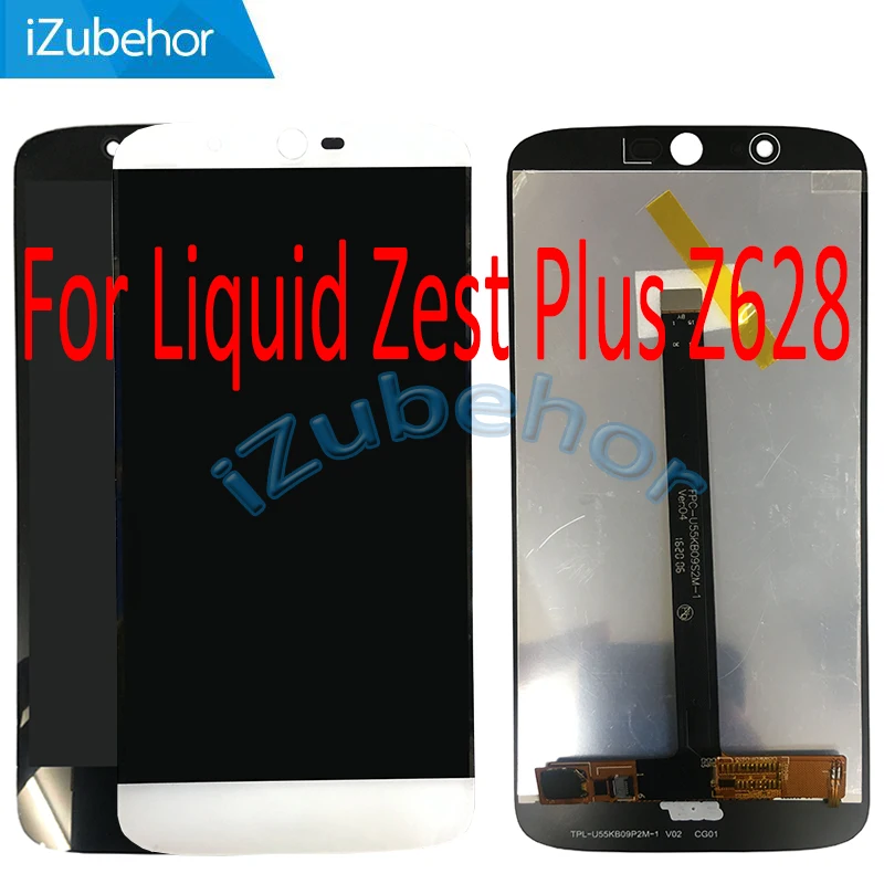 Экран IPS 5 дюйма для Acer Liquid Zest Plus Z628 LCD + кодирующий преобразователь сенсорного