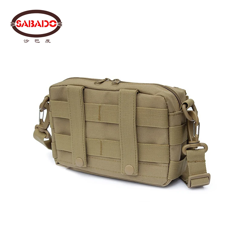 600D PVC camouflage water proof comfortable waist bag Inclined shoulder bag hiking Handbag bags