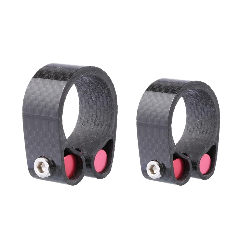

Bicycle Seat Post Clamp Carbon Fiber Cycling MTB Road Bike For 30.08/31.6/27.2mm