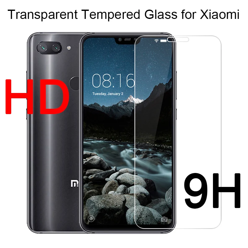 С уровнем твердости 9H HD жесткую Экран протектор для Xiaomi Mi A2 Lite A1 5 4S 4C 4i 3 2 защитный Стекло на Xiaomi Mi Pocophone F1