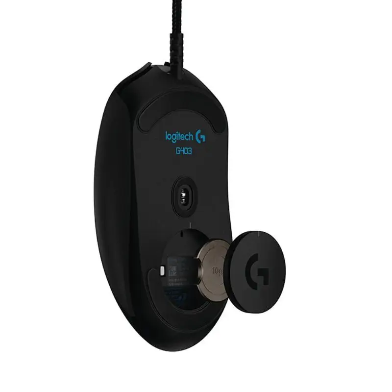 Проводная игровая мышь Logitech G403 RGB с подсветкой 12000 точек/дюйм для PUBG PC Gamer Поддержка Windows 10/8/7