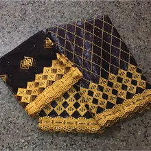 Африканское парчовое ткань Базен riche getzner Базен кружевная ткань с камнями ткань Африканская кружевной ткани для свадьбы 5+ 2 ярдов/партия