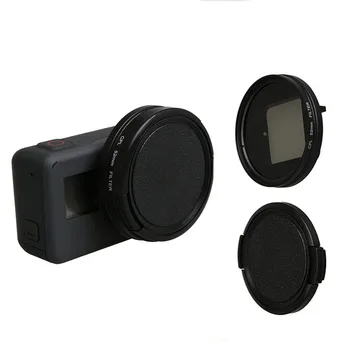 

CPL Filter Circular Polariz + Lens Protector Cap Underwater 52mm Adapter Ring Dive Filtors for Go Pro Hero 5 6 7 Accessories