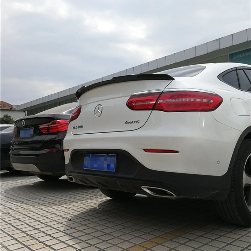 

For Benz GLC Coupe GLC200 Spoiler GLC260 Spoiler ABS Car Rear Wing Spoiler For Benz Coupe GLC300 Spoiler 2017