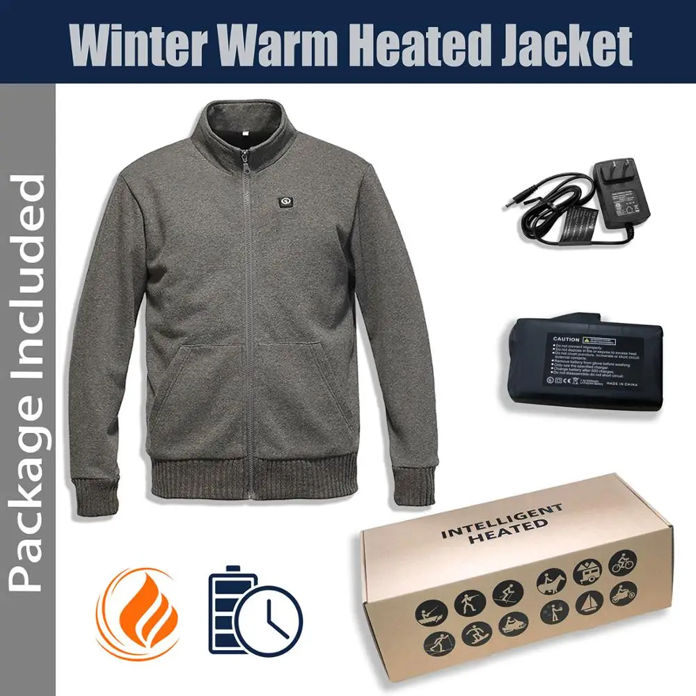 Теплая куртка на день волка, одежда на батарейках, одежда для велоспорта, новая спортивная теплая куртка, 3 файла, контроль температуры, для рыбалки, теплая