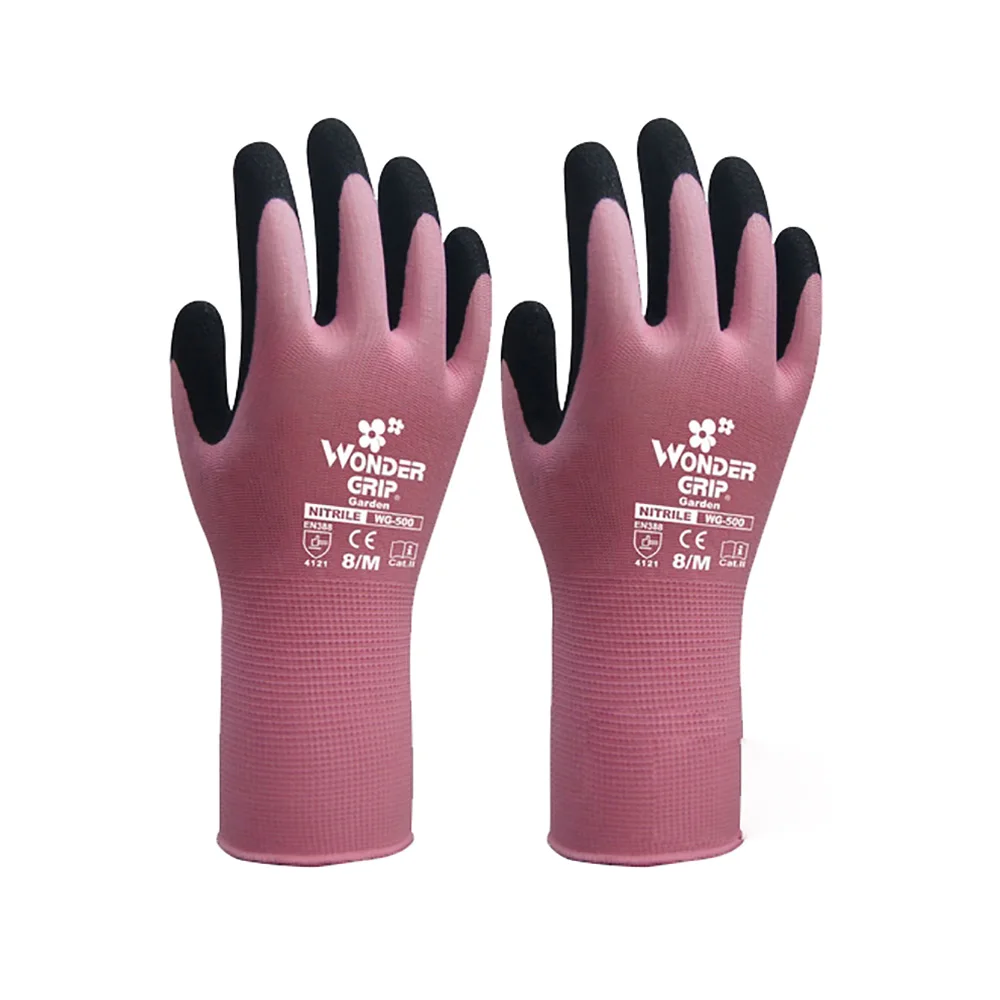 Рабочие перчатки для женщин и мужчин, дышащие нейлоновые перчатки для садоводства, рыбалки, восстановительных работ