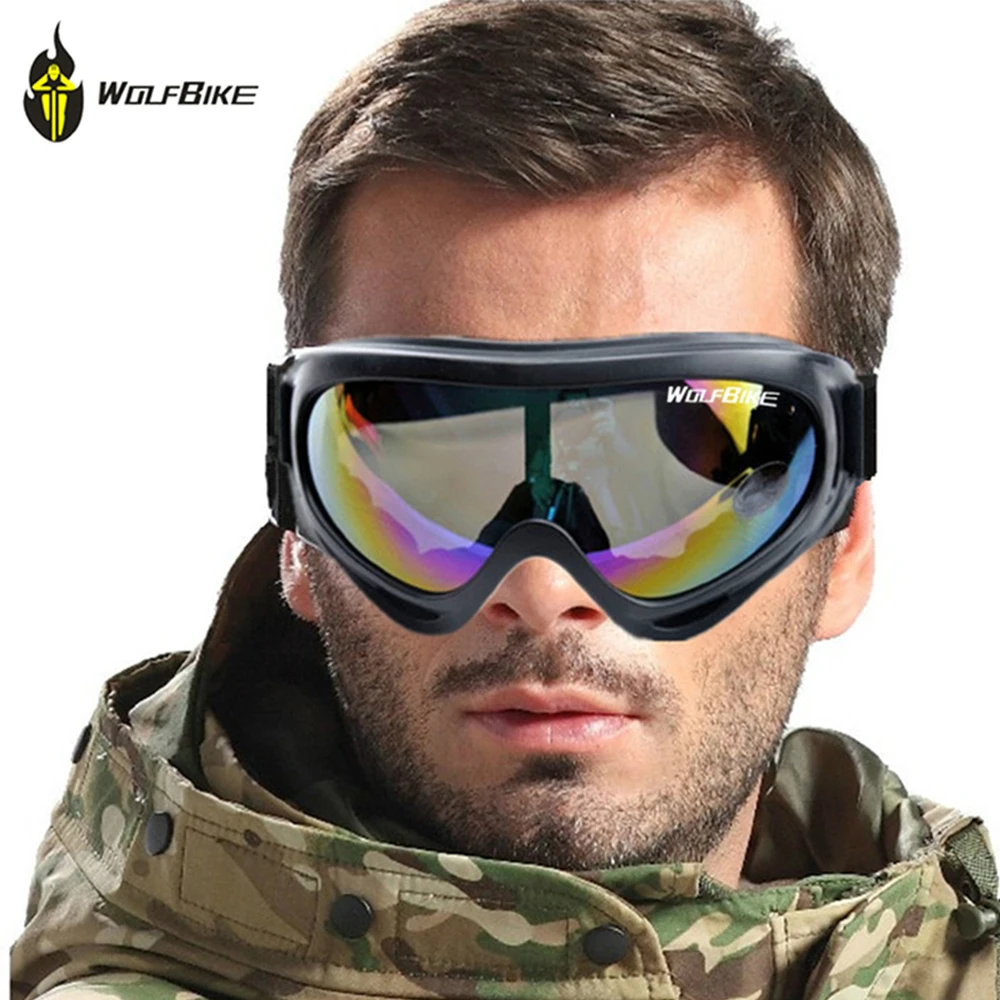 Glasses pc. WOLFBIKE очки горнолыжные. Очки тактические "Osprey track". Очки для сноубордистов. Очки-маска.