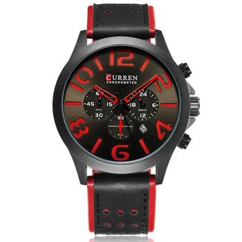 

Curren Reloj Hombre Mens Watches Brand Luxury Men Military Sport Wristwatch Quartz Watch Multi-function Clock relogio masculino