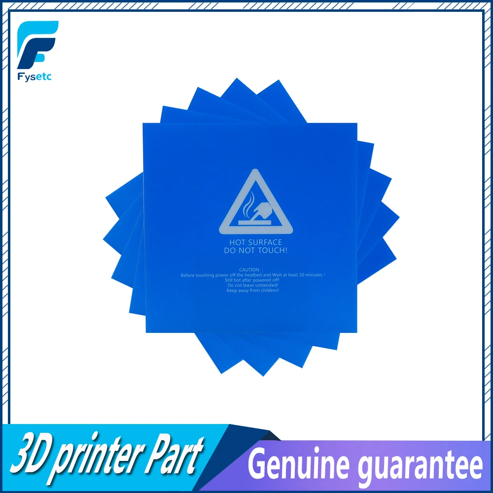 5 шт. 220x220 мм синяя матовая кровать с подогревом для Wanhao i3 Anet A8 A6 Ender 3D принтер