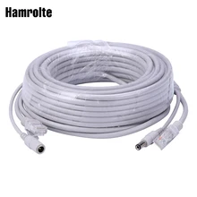Hamrolte 5 м/10 м/20 м/30 м на выбор 2,1 мм/5,5 мм разъем RJ45+ DC удлинитель питания Ethernet CCTV кабель для ip-камер NVR системы
