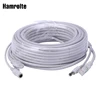 Hamrolte 5M/10M/20M/30M опционально 2,1 мм/5,5 мм разъем RJ45 + DC удлинитель питания Ethernet CCTV кабель для IP камер NVR системы ► Фото 1/4
