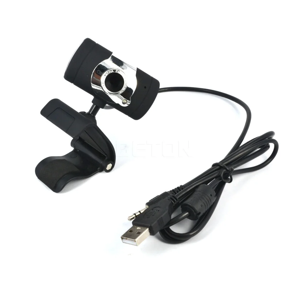 

Black USB 2.0 High Definition 30 MP Megapixel Webcam HD 30 Mega Pixels Web Cam with Microphone Mic for Computer Laptop
