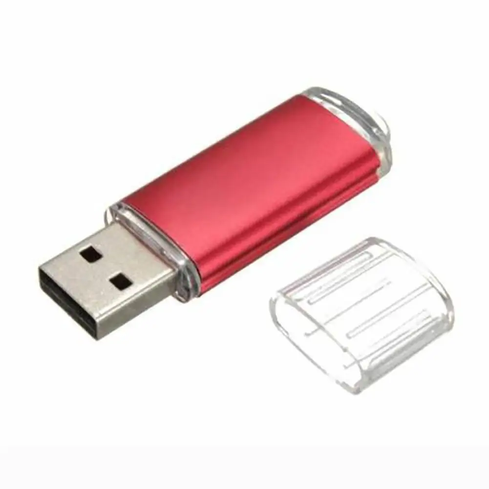 Модный металлический Usb 2,0 Usb 1 Гб 2 ГБ 4 ГБ 8 ГБ 16 ГБ 32 ГБ Usb флеш-накопитель полная емкость флеш-накопитель usb карта памяти подарок Прямая поставка - Цвет: Красный