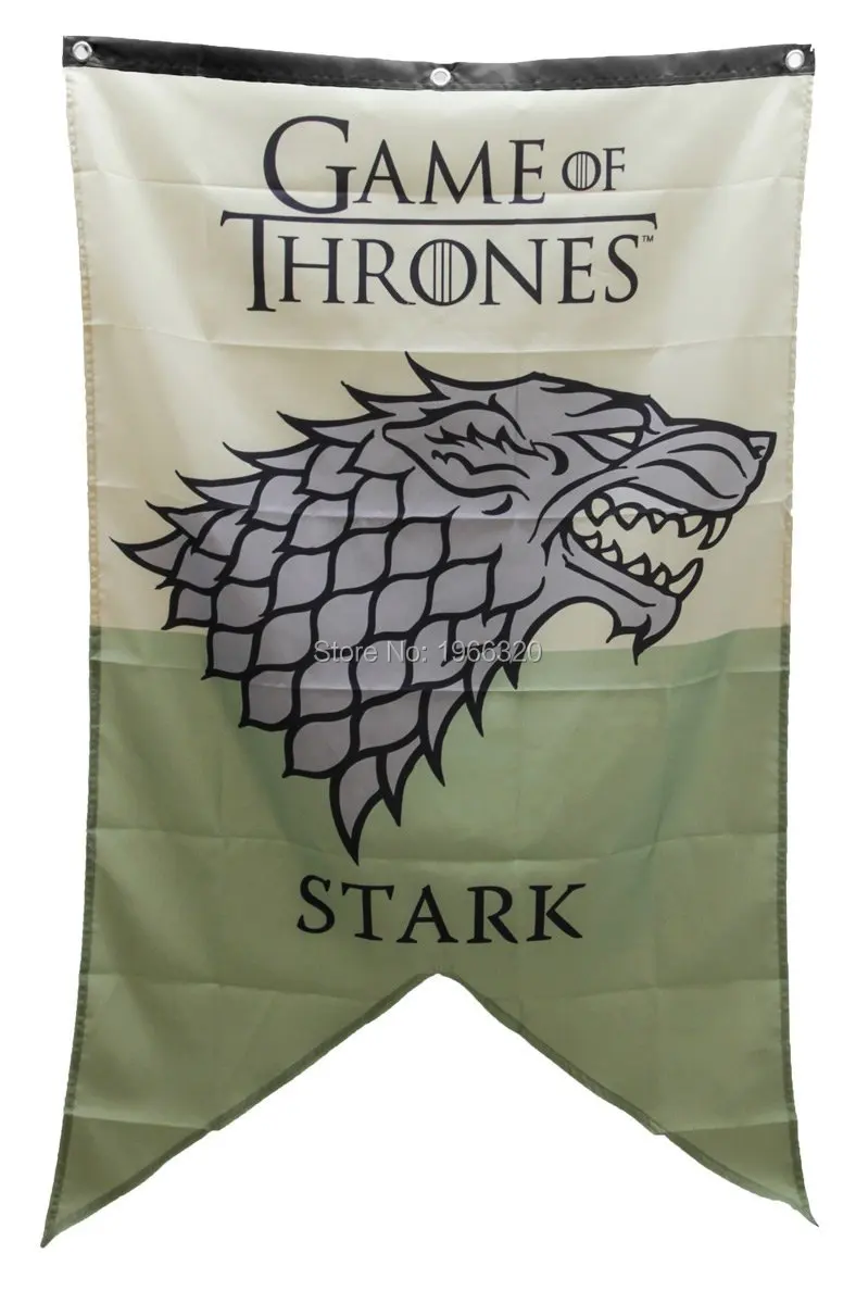 Game Of Thrones Stark Family Banner Flag 3X5-in Flags, Banners ...