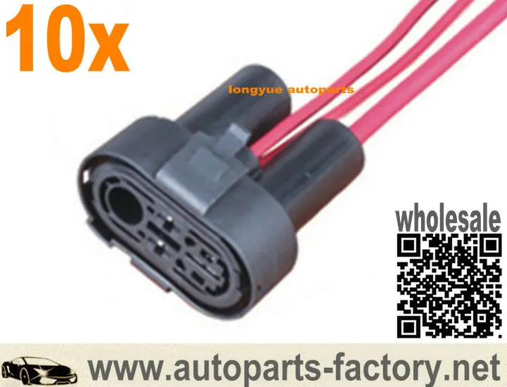 Longyue 10 шт 3-провод Универсальный Женский Соединительный разъем для проводов