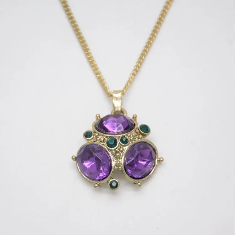 

Clearance Sale Purple Faux Gem Necklaces Women Statement Choker Necklace Mujeres Collar Necklaces Bijoux Jewelry Gift N5049