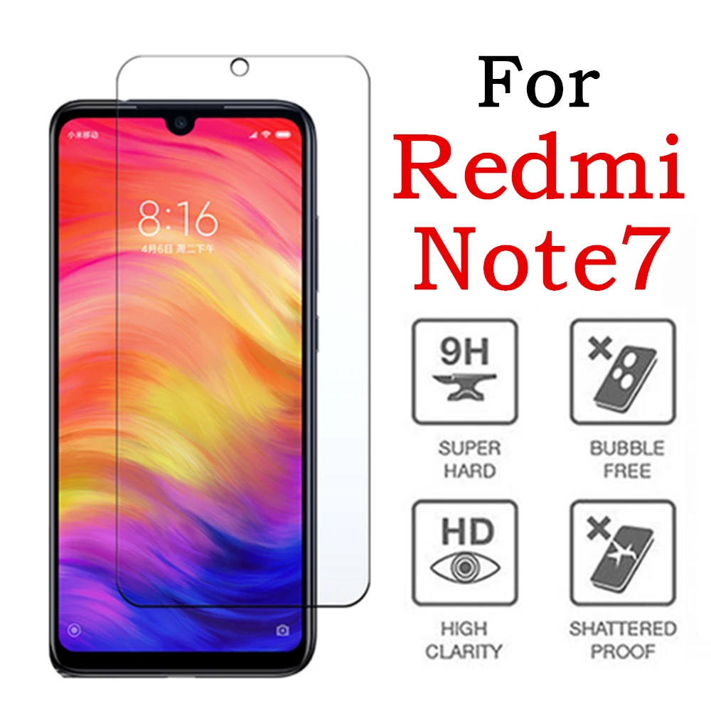 

Note7 Screen Protector On The For Xiaomi Redmi Readmi Note 7 Protective Glass Xiaomei Protect Glas Tempered Film 9h Xiami Red Mi