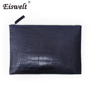 

Dropshipping Fashion Clutch Evening Bag Female Clutches Handbag Crocodile Grain Women's Clutch Bag Leather Women Envelope Bag