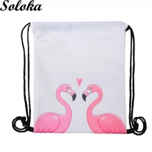 1 шт. школьные сумки белый любовник шнурок книга мешок обуви рюкзак путешествия Спорт Портативный Макияж сумка