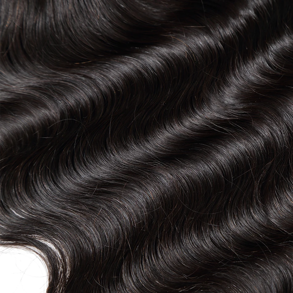 Wigirl 28 30 дюймов 3 4 бразильские объемные волнистые пучки с 13x4 кружевной фронтальной застежкой двойное нарисованное натуральное вплетение человеческих волос