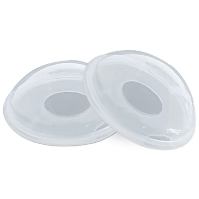 Hot Selling 2 PCS Breast Milk Collection Shell Portable Breast Saver for Travel Daily Working Moms