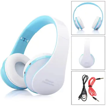 

Futural Digital foldable and adjustable length Wireless Bluetooth Earphone Stereo Headset with audio jack Headphones dec26 p45